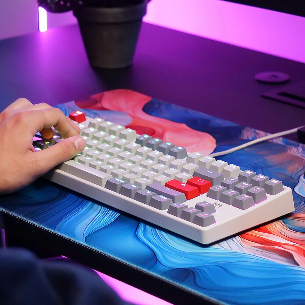 Cherry K4V2 TKL Gaming Keyboard in Grey, , large