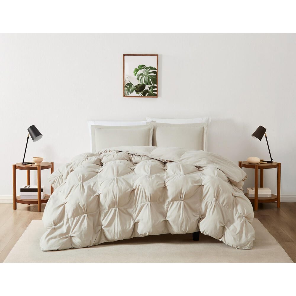 Pem America Puffer 2-Piece Twin/Twin XL Comforter Set in Beige, , large