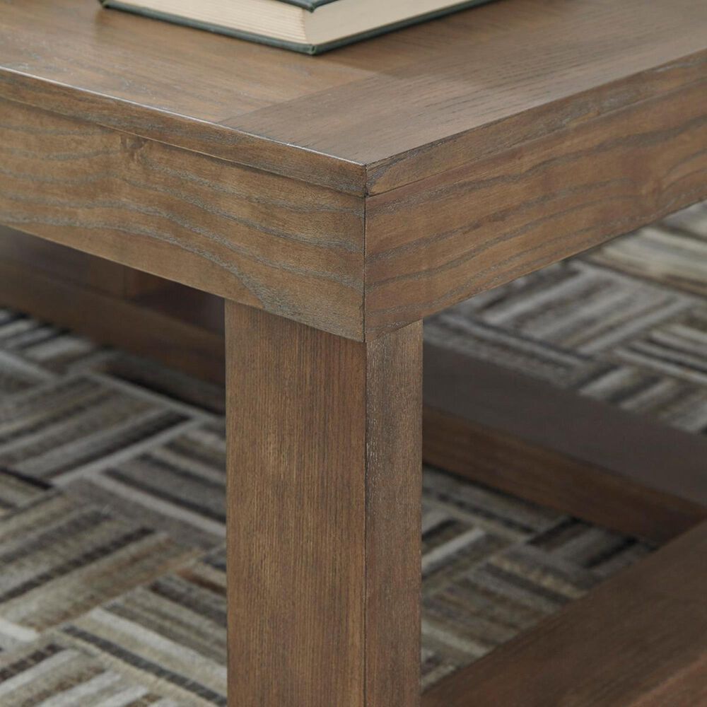 Signature Design by Ashley Cariton Cocktail Table in Grayish Brown, , large