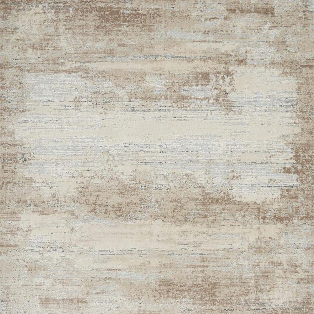 Nourison Rustic Textures RUS03 2&#39;2&quot; x 7&#39;6&quot; Beige Runner, , large