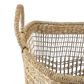 Mercana Bellisa Rectangular Basket with Handles in Medium Brown (Set of 2), , large