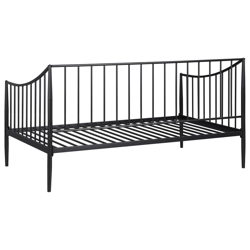 Pacific Landing Newbury Twin Daybed Bed Frame in Matte Black, , large