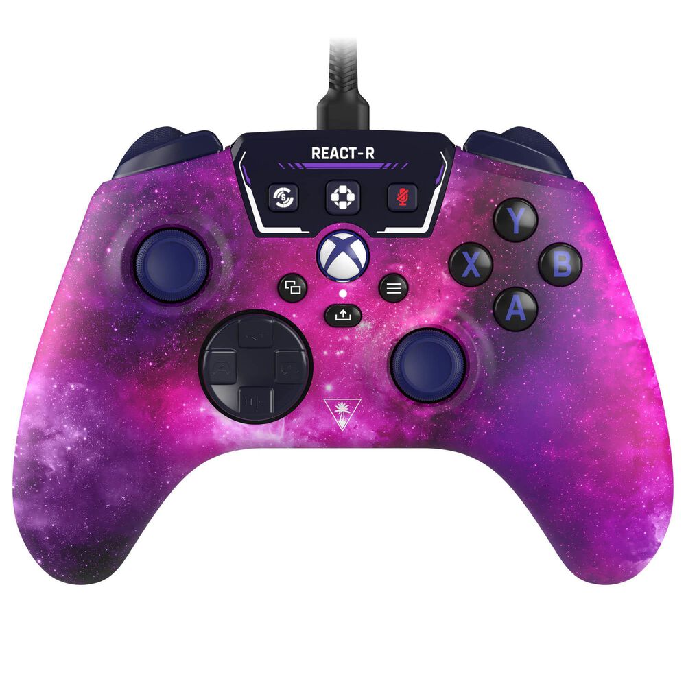 Turtle Beach REACT-R Wired Gaming Controller for Xbox Series X|S/Xbox One in Purple, , large