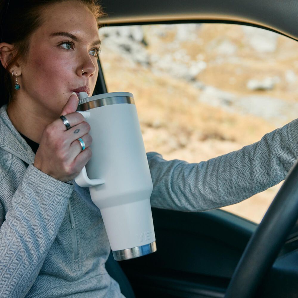 YETI Rambler 40 oz Travel Str Mug White, , large