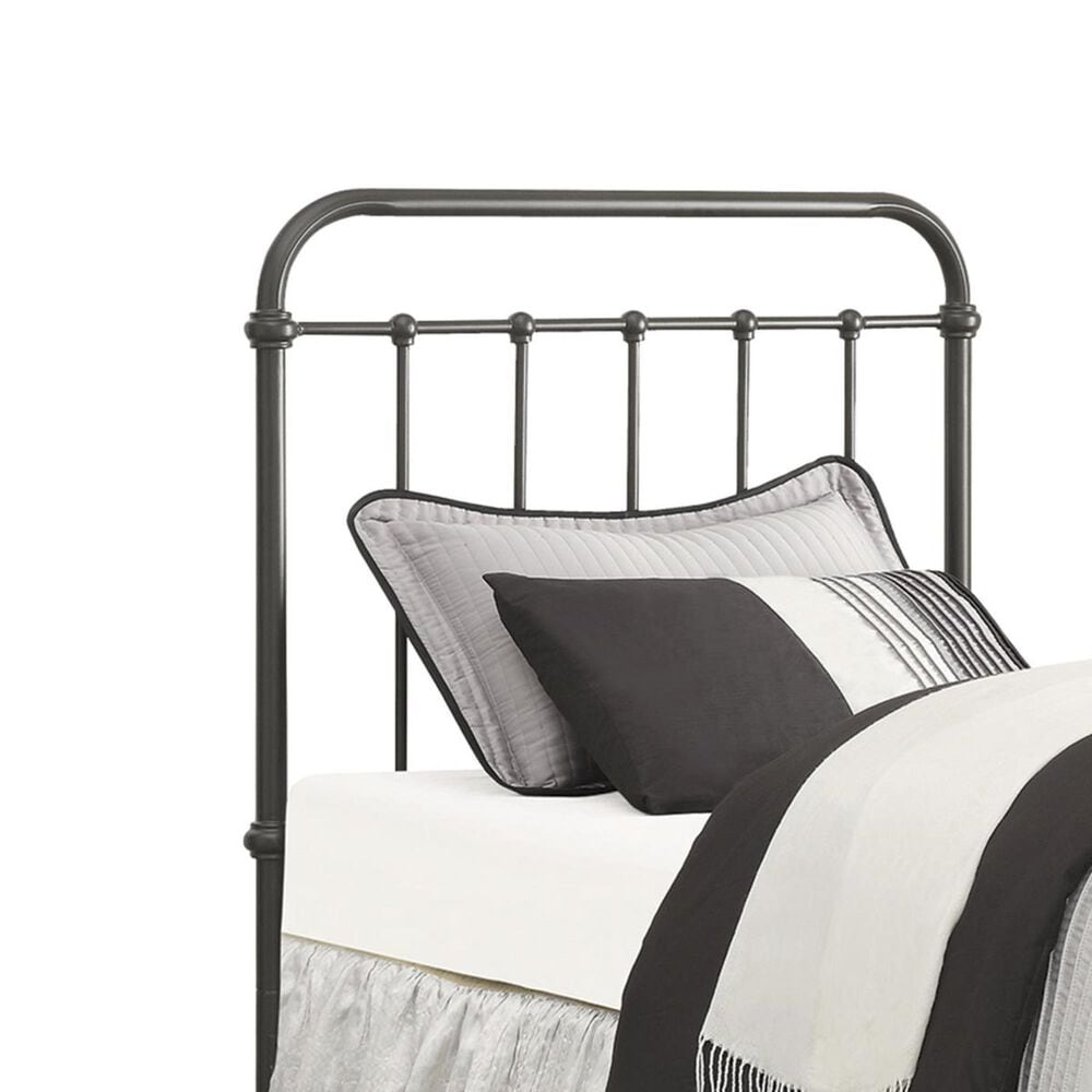 Pacific Landing Livingston Twin Metal Bed in Dark Bronze, , large