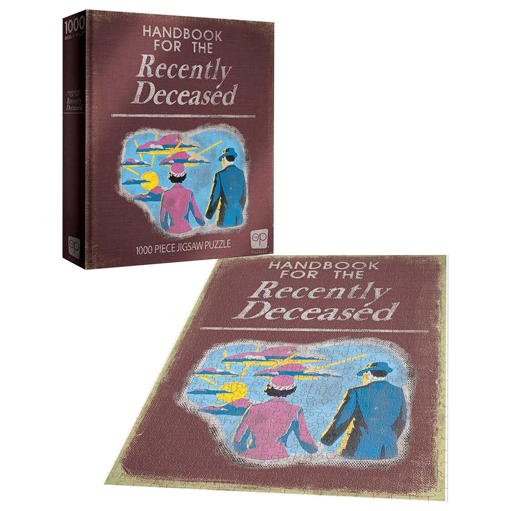USAopoly 1000-Piece Beetlejuice "Handbook for the Recently Deceased" Puzzle, , large