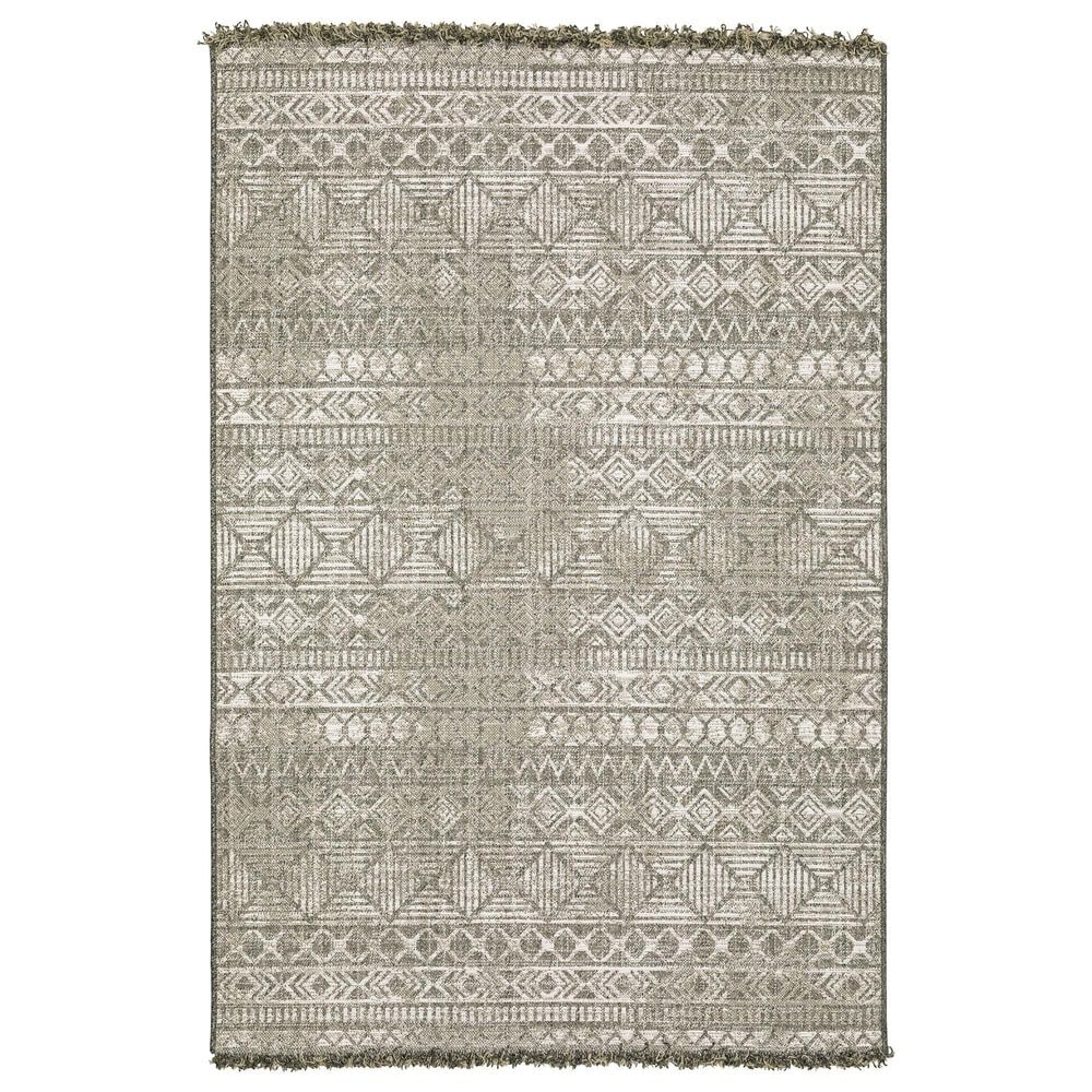 Oriental Weavers Gillian 4925A 1"10" x 7"6" Beige Runner, , large