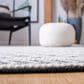 Safavieh Natura NAT482A 2"3" x 8" Ivory and Black Runner, , large