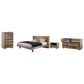 BDI Kava 4-Piece King Bedroom Set in Natural Walnut, , large