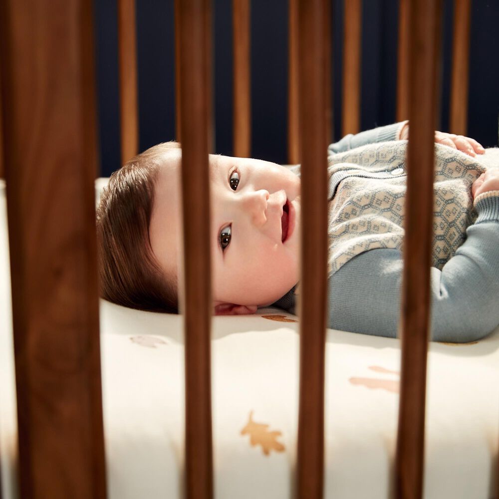 Maxi Cosi Embraced Forms 4-in-1 Convertible Crib in Chestnut, , large