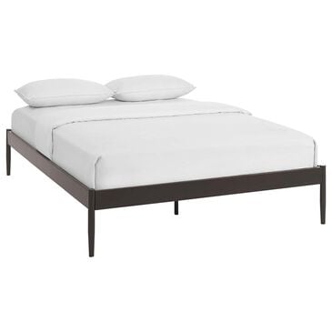 Modway Elsie King Platform Bed Frame in Brown, , large