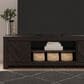 Ashley Cayboni 71" LG TV Stand in Dark Charcoal, , large
