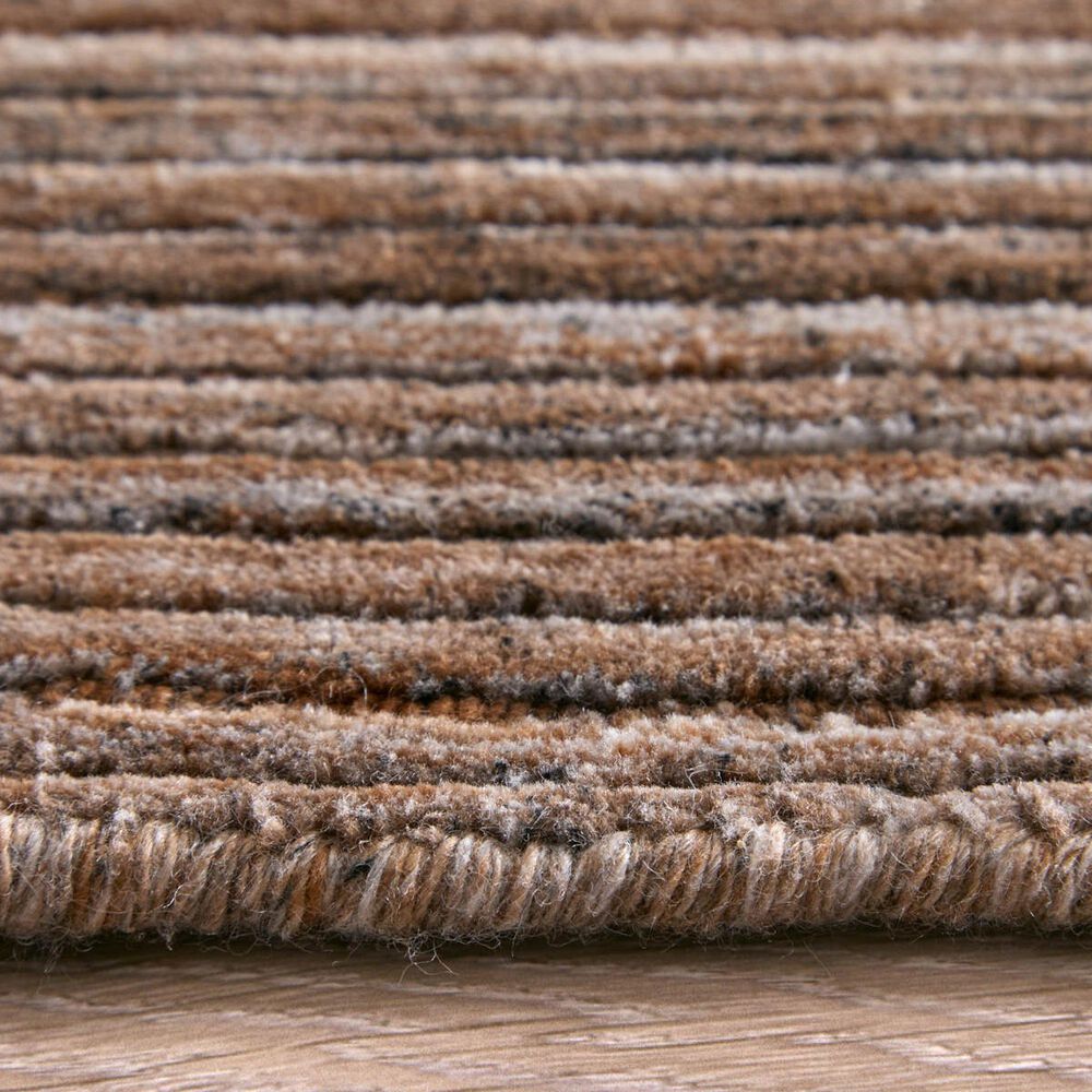 Feizy Lakewood Brown 10' x 14' Area Rug, , large