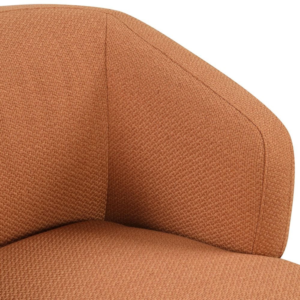 Nura Home Savvy Accent Chair in Apricot, , large