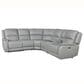 Steve Silver Alexandria 6-Piece Power Reclining Sectional in Stone, , large