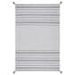 Safavieh Montauk MTK214F 6" x 9" Grey and Ivory Area Rug, , large
