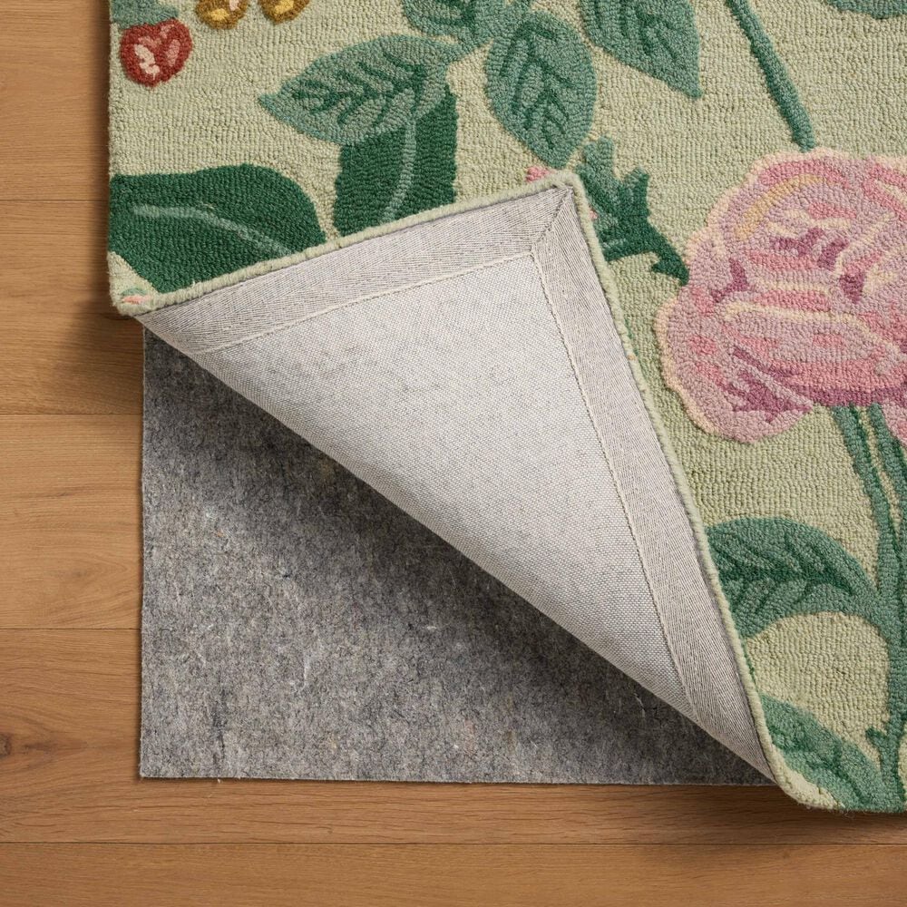 Rifle Paper Co. x Loloi Highgrove Mint 5&#39; x 7&#39;6&quot; Area Rug, , large