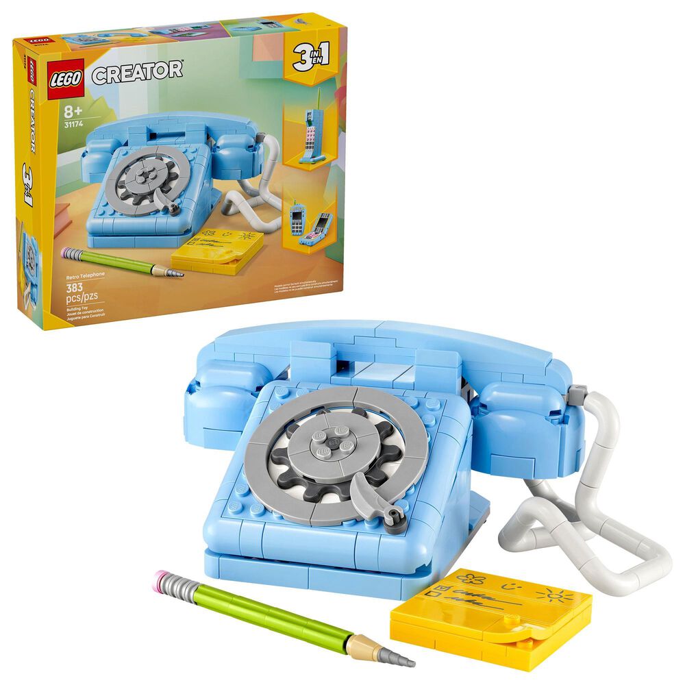 LEGO Creator Retro Telephone Building Set, , large