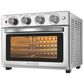 HOMLUX 26 Qt Air Fryer Toaster Oven in Silver, , large