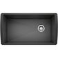 Blanco Diamond Super Single Bowl Kitchen Sink in Anthracite, , large