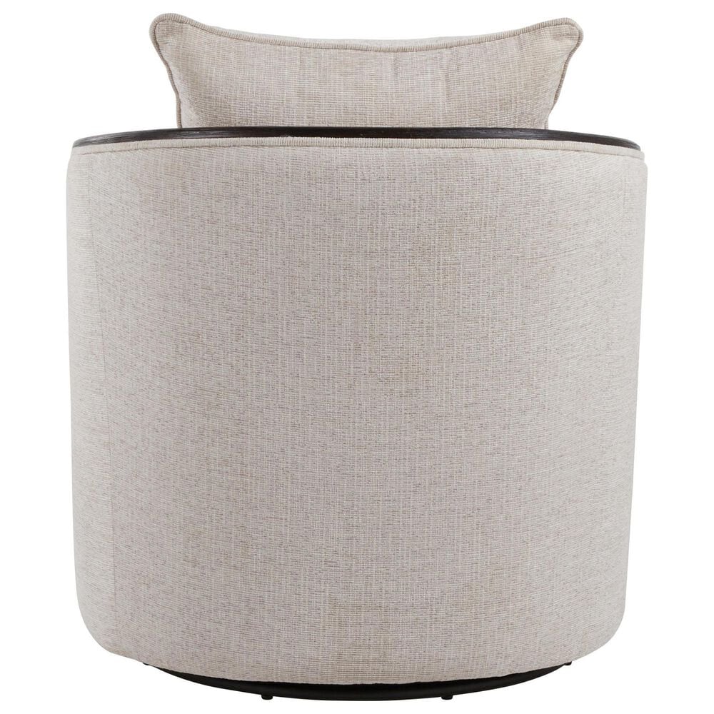 LumiSource Gemma Swivel Accent Chair in Sand, , large