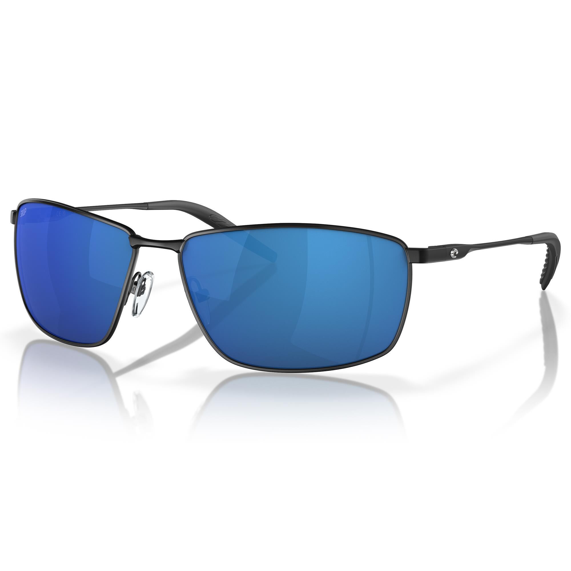Costa Turret Sunglasses with Blue Mirror Polarized Polycarbonate