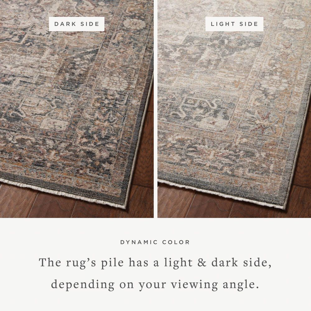 Loloi Lyra 9&#39;3&quot; x 13&#39; Denim and Sand Area Rug, , large