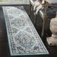 Safavieh Skyler SKY126M 2" x 6" Blue and Ivory Scatter Rug, , large
