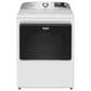 Maytag 5.2 Cu. Ft. Smart Top Load Washer and 7.4 Cu. Ft. Smart Electric Top Load Dryer Laundry Pair in White, , large