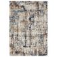 Surya Tuscany TUS-2327 5"3" x 7"3" Gray, Blue and Camel Area Rug, , large