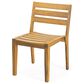 Hearth and Haven 3-Piece Outdoor Bistro Set with Round Table in Teak, , large