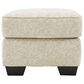 Signature Design by Ashley Haisley Standard Ottoman in Ivory, , large