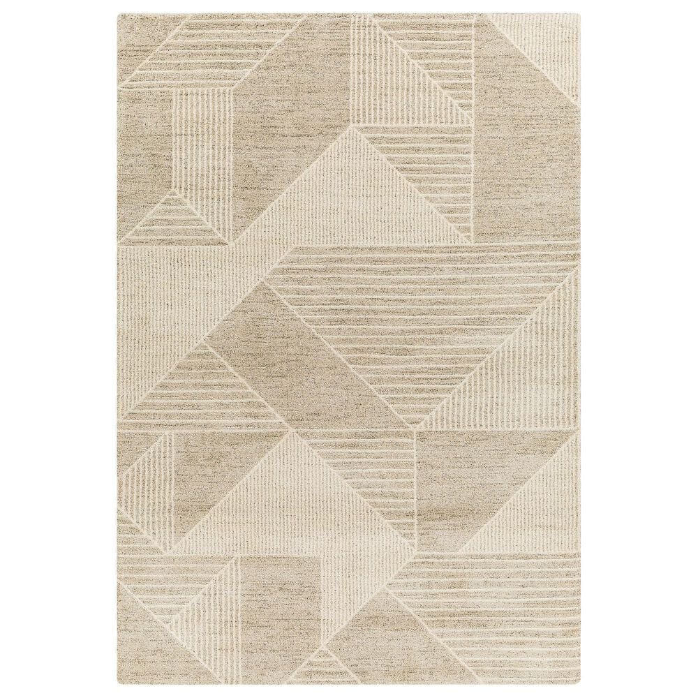 Surya Gavic 5"3" x 7"3" Light Beige and Medium Gray Area Rug, , large