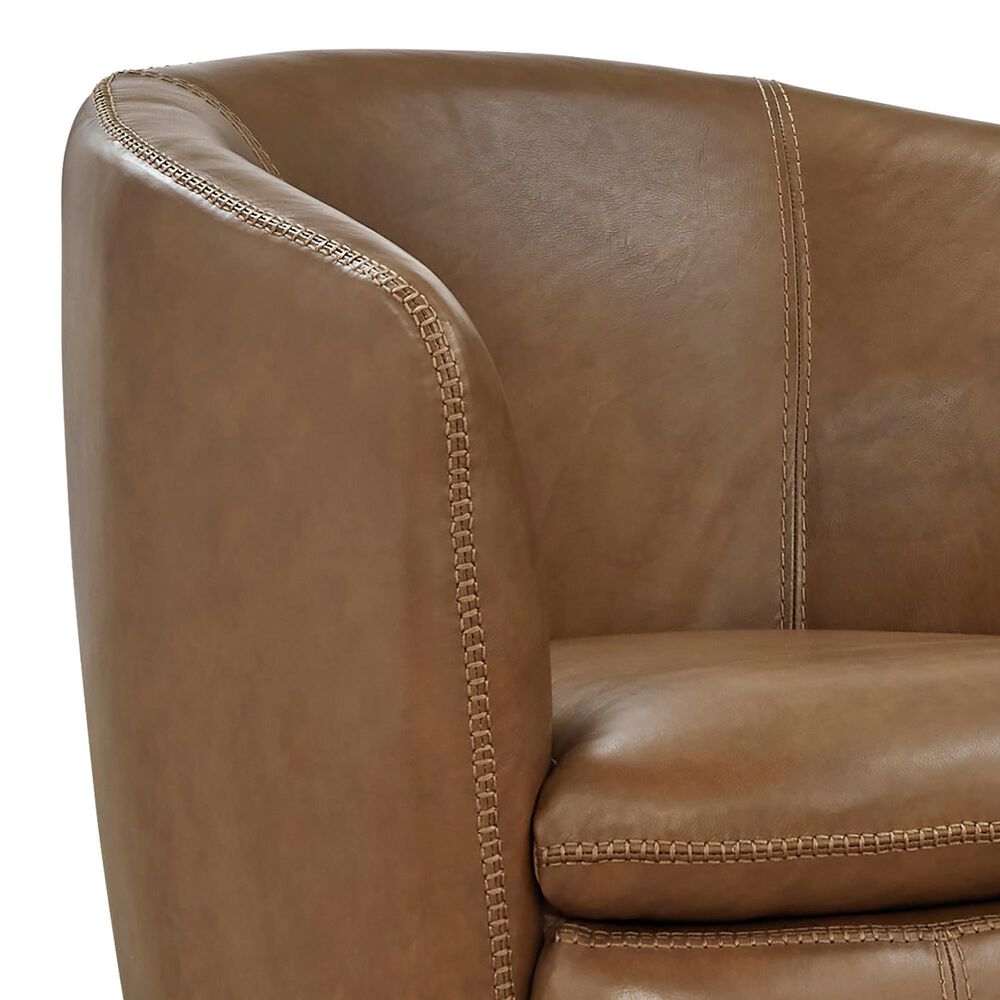 Ashley Kierreys Swivel Chair in Caramel, , large