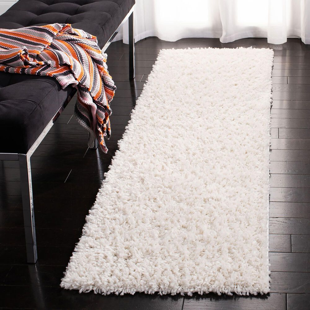 Safavieh August Shag 2&#39; x 5&#39; Ivory Area Rug, , large