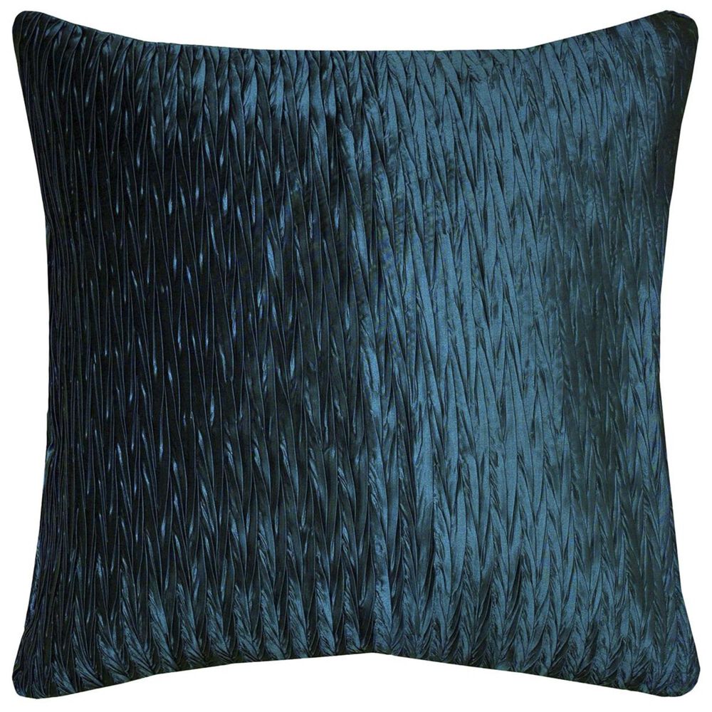 Rizzy Home 18" x 18" Pillow Cover in Dark Blue, , large