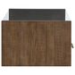 Crystal City Garland Glass Top End Table in Toffee, , large