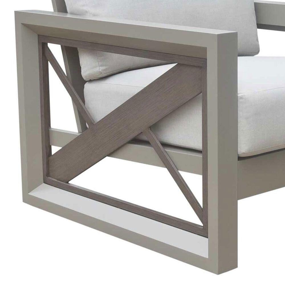 Steve Silver Co. Dalilah Patio Arm Chair in White, , large