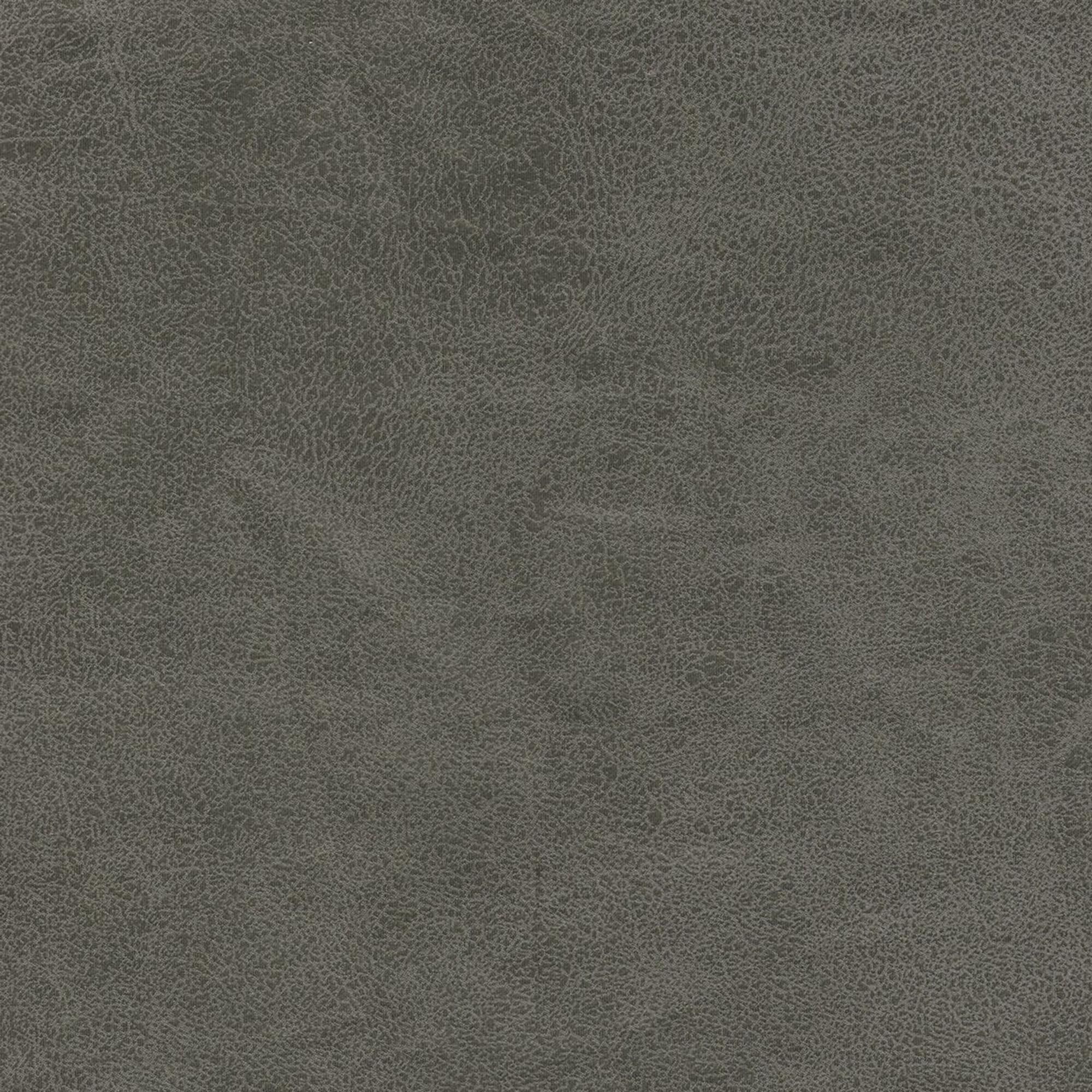Large grey leather ottoman top