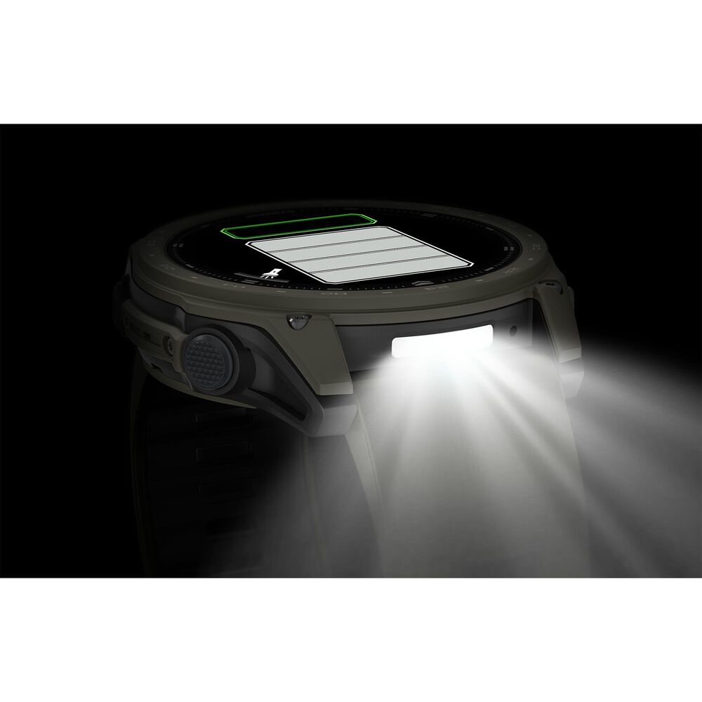 Garmin tactix 8 AMOLED Smartwatch 51 mm in Olive Drab Cerakote Coating, , large