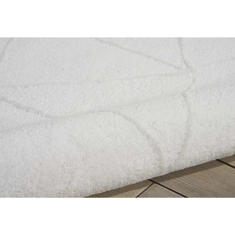 Nourison Ingenue KIH33 5&#39;3&quot; x 7&#39;3&quot; Ivory Area Rug, , large
