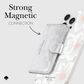 Kate Spade Morgan Magnetic MagSafe Wallet in Metallic Silver, , large