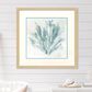 Paragon 30" Square Sea Coral I Wall Art in Blue, , large