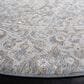 Safavieh Webster WBS324G 6"7" Round Grey and Beige Area Rug, , large