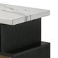 Crown Mark Alina 71" TV Stand in Black and White, , large