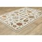 Oriental Weavers Andorra 7"10" x 10"10" Ivory and Multicolor Area Rug, , large