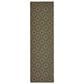 Oriental Weavers Marina 2335K 2"3" x 7"6" Black and Tan Runner, , large