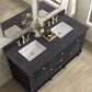James Martin Vanities Lorelai 60" Double Vanity in Black Onyx with 3 cm Charcoal Soapstone Quartz Top, , large