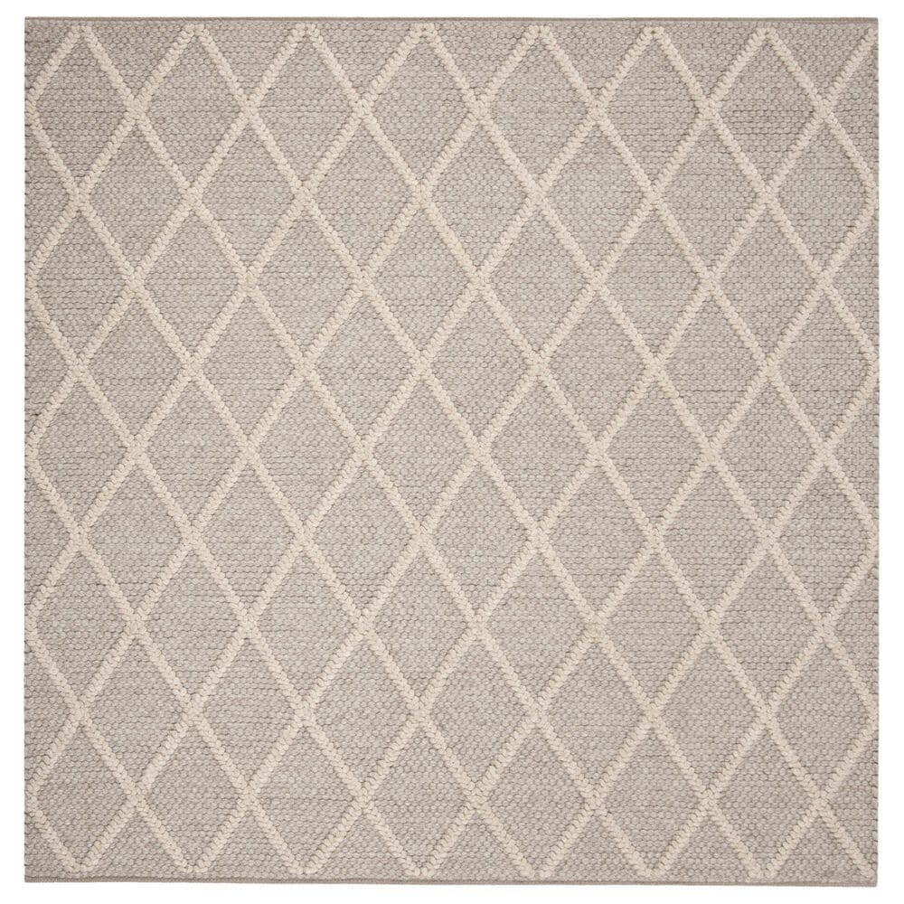 Safavieh Natura Transitional 6" Square Grey Area Rug, , large