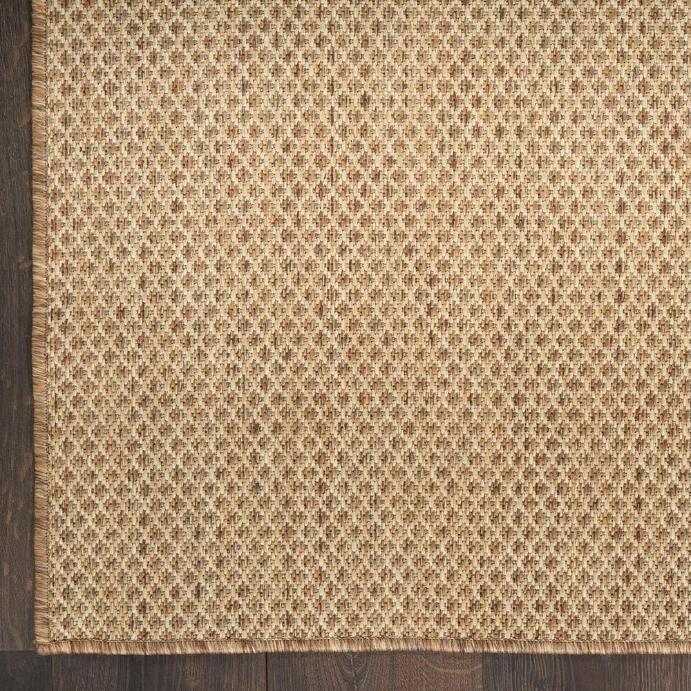 Nourison Courtyard Jute 5&#39; x 7&#39; Indoor/Outdoor Area Rug, , large